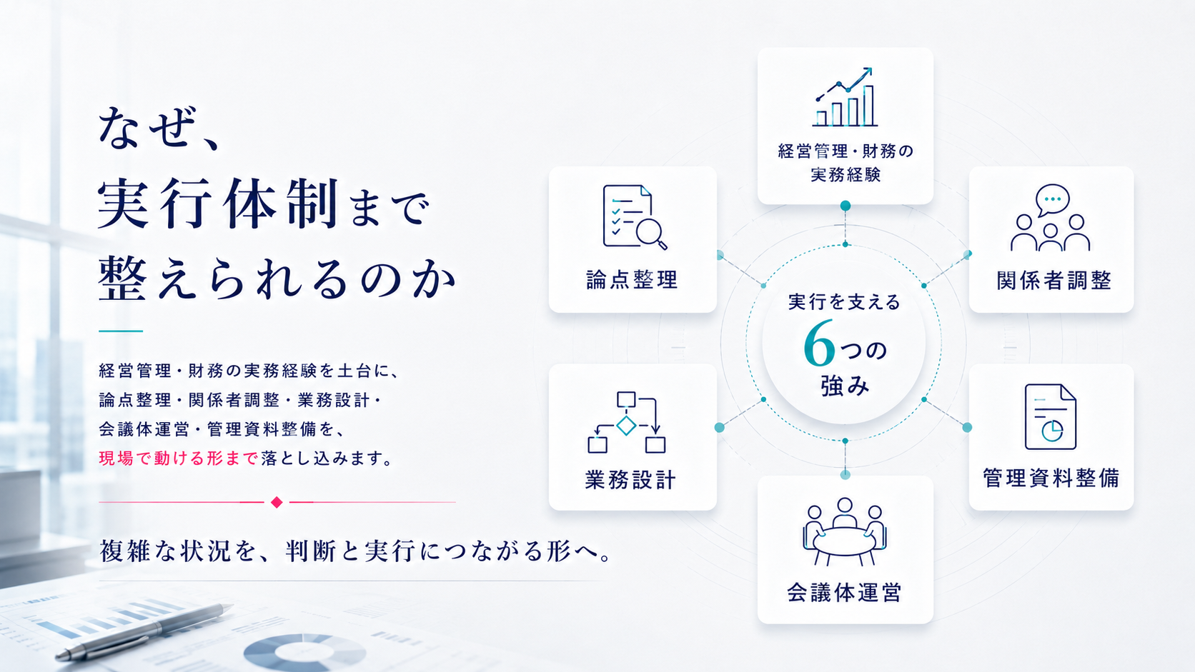 実行を支える6つの強み